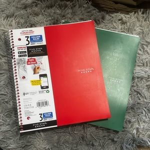 3 College Ruled Notebook